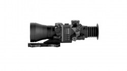 1.Night Optics Marauder 750 Gen 4G 4x Night Vision Riflescope, Mil-Dot Reticle B W Gated, Manual Gain, Filmless, Black NS-7504GBM